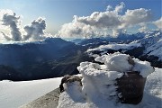 Autunnale con tanta neve in VENTUROSA (1999 m) il 9 nov. 2019  - FOTOGALLERY